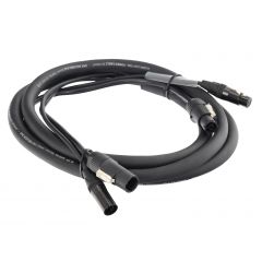 Algam Lighting Câble d'alimentation hybride PowerCon True 1 + DMX 5 points - Vue 1